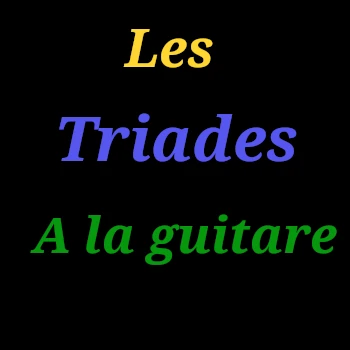 logo triades à la guitare